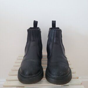 Dr. Martens 2976 Women's DM's Wintergrip Zip Fleece-Lined Chelsea Boots-Size 6